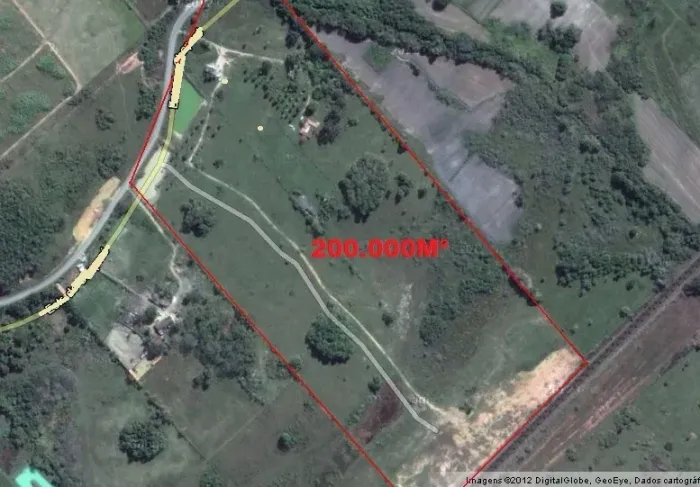 Lote/Terreno para venda possui 200000 metros quadrados em Chaperó - Itaguaí - RJ