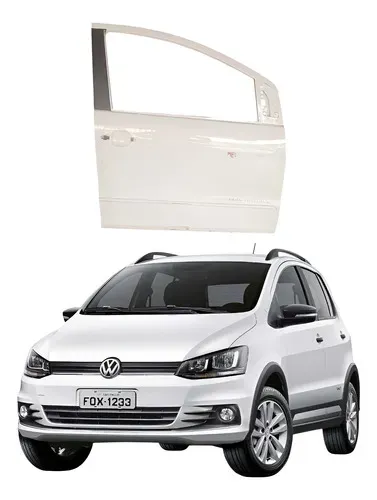 Porta Dianteira Direita Volkswagen Fox 2013 A 2020 Dianteira Direita Branco