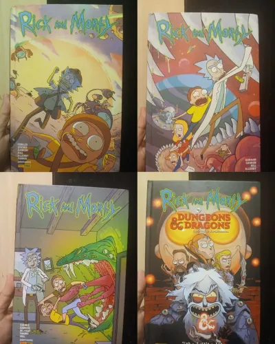 Rick e morty HQs 