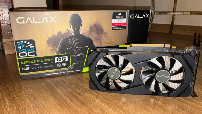 GALAX GTX 1660 Ti 6GB - Perfeita, Funcionando 100%
