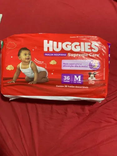 Fralda Huggies Supreme Care M