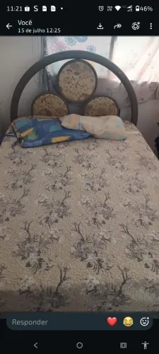VENDO CAMA FERRO 