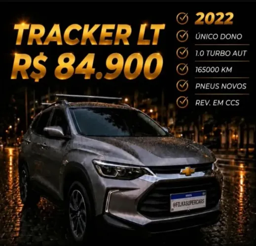 Chevrolet Tracker 1.0 Turbo 12V Flex Aut. (pcd) 2022