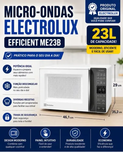 Micro ondas Eletrolux