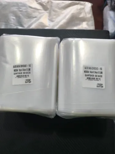 Saco baixa 1kg 15x34x0,8 1kg 14x34x0,08 ideais para açaí