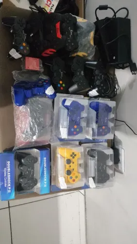Lote controles PS2 ,PS3 Pc fontes 360 