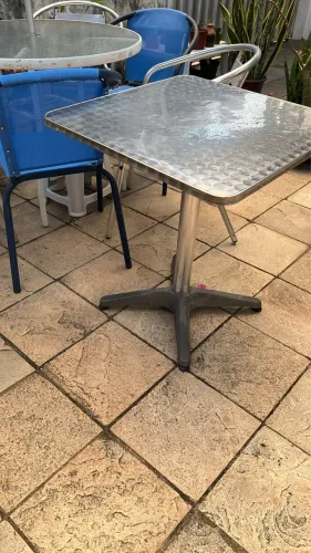 Mesa de Aço Inox.