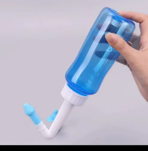 Lavador nasal adulto e infantil com 2 bicos - 300 ml
