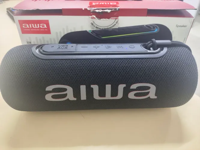 Caixa bluetooth Aiwa nova