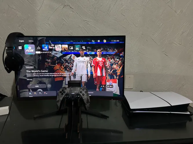Ps5+Monitor e fone