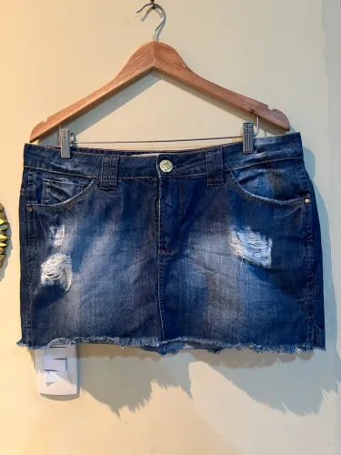 Saia jeans tam 44