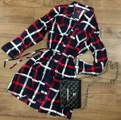 Vestido xadrez