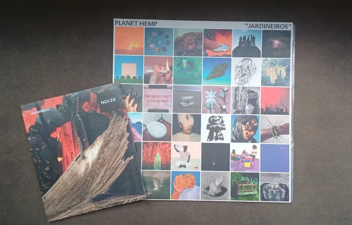 NOVO LP VINIL Planet Hemp - Jardineiros (Kit NOIZE Disco + Revista)