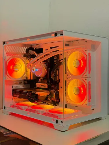 Pc gamer novo garantia e completo - r5 8400F AM5 + rx 9060 XT 16gb + memória 32gb ddr5 +
