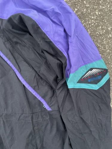 jaqueta de esqui Columbia Omni-Tech vintage dos anos 90,