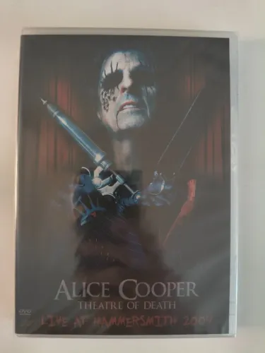 DVD Alice Cooper Theather of Death