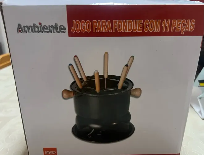 Jogo pra Fondue com 11 peças