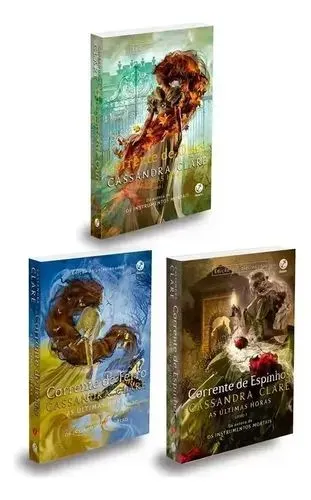 Vendo box de livro as últimas horas da Cassandra clare
