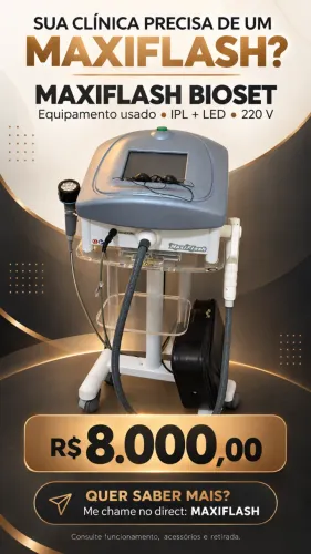 MaxiFlash, da Bioset, com identificação de IPL e LED