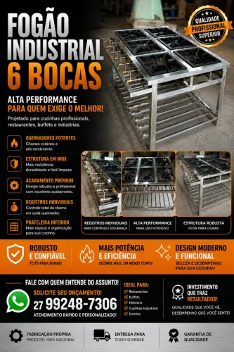 Fogão Industrial 