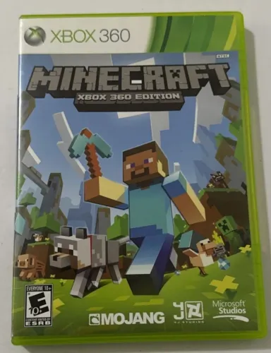 Minecraft Xbox 360 mídia fisica original 