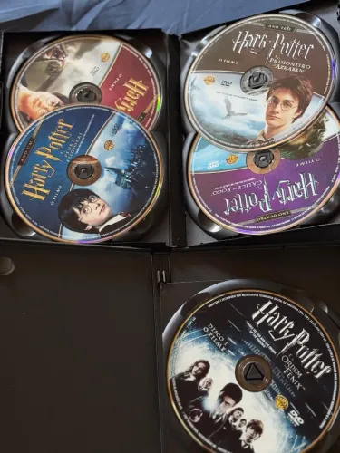 Box Harry Potter Anos 1-5 - 6 DVDs + Enigma do príncipe+