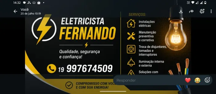 Fernando eletricista