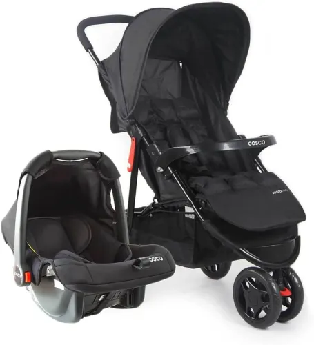 Carrinho cosco kids e bebe conforto