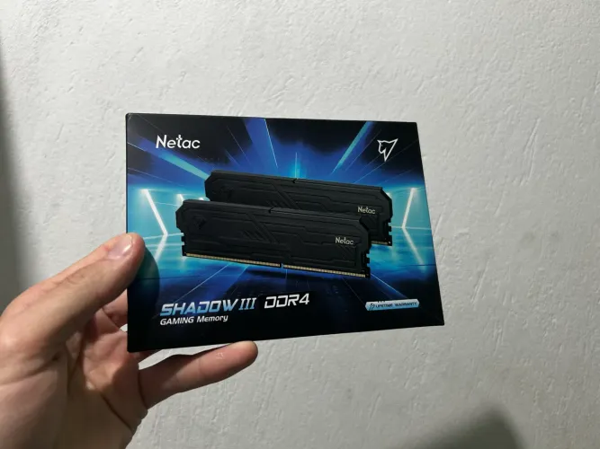 Memoria RAM NETAC 2x8GB (16GB) 3200MHz CL-16-20 Lacrada