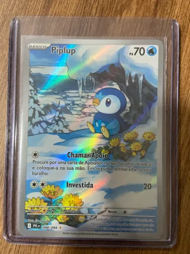 Pokémon Card Piplup (098/094) Fogo Fantasmagórico