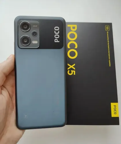 Poco X5 5G com 256GB e NFC completo na caixa!