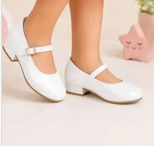 Sapato social branco infantil