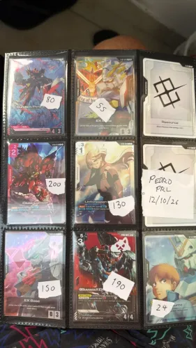 Cartas Gundam TCG