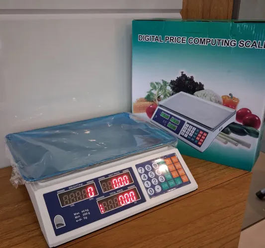 Balança  digital.