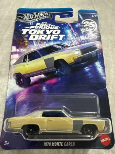 Hot Wheels Velozes e Furiosos Monte Carlo 1970 Silver