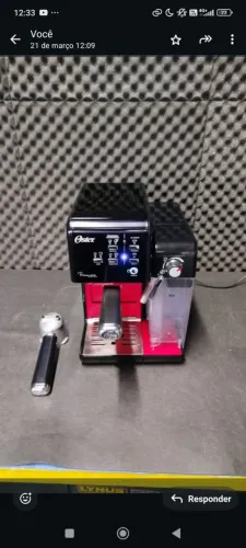 Cafeteira automática expresso oester latte, capuccino, café em grãos, cápsula.