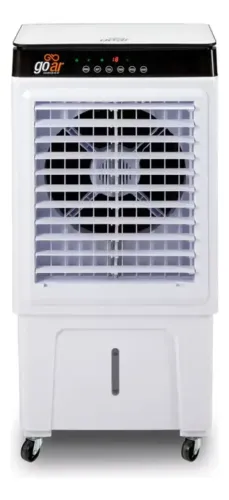 Climatizador Evaporativo Portátil Goar 45l Controle Remoto Cor Branco 220v