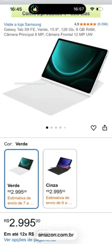Tablet Samsung S9 FE