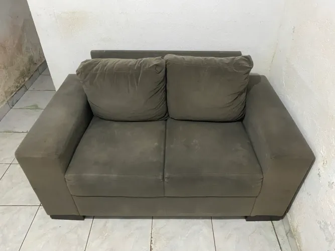 Sofá cinza 400,00