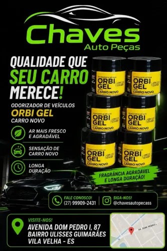 Odorizador de veículos 