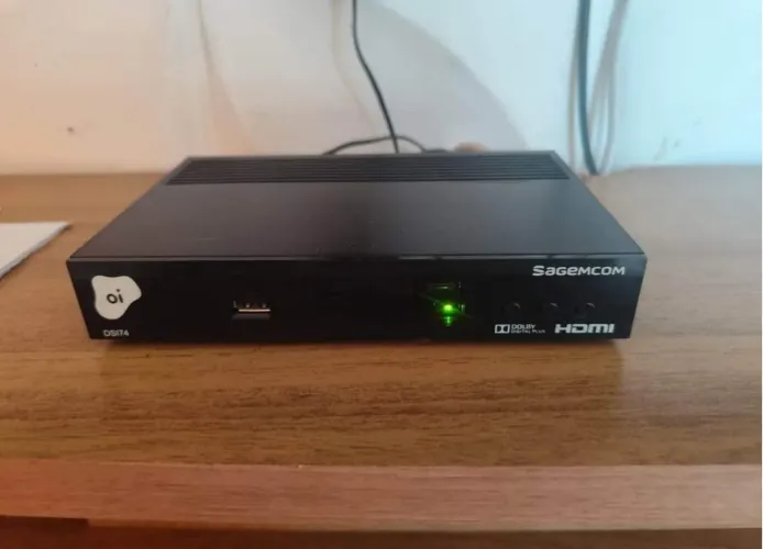 Aparelho receptor da Oi TV 