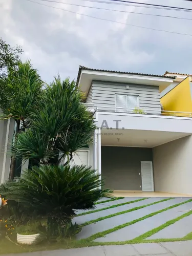 Casa em condomínio para locação em Sorocaba-SP, 3 quartos e 4 vagas - Parque Residencial V