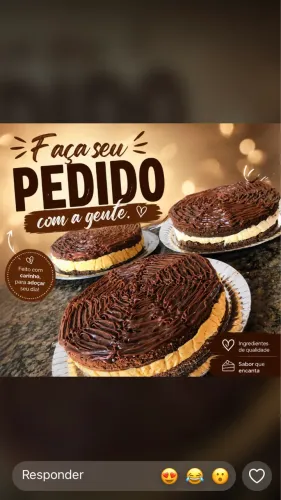 Bolos e brownie 