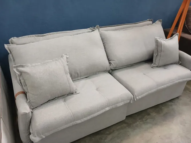 Sofa retrátil reclinável, vagas, 2,20 18x sem juros