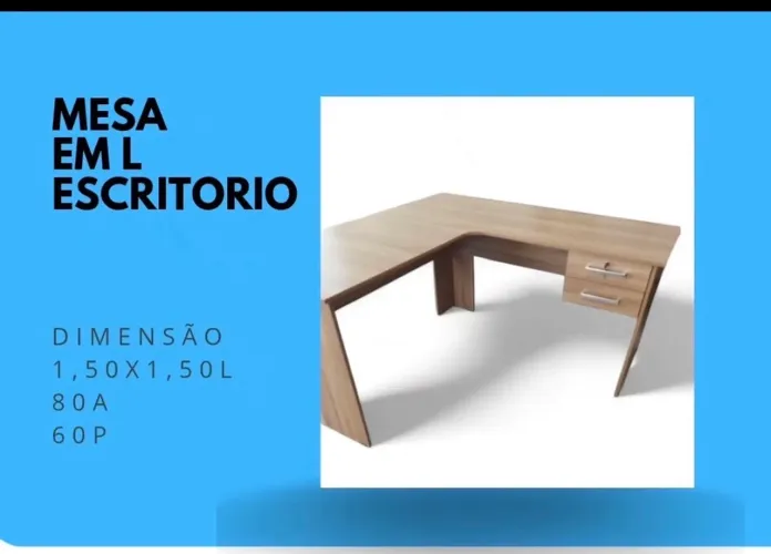 Móveis para escritório em 10x sem juros no cartão! 