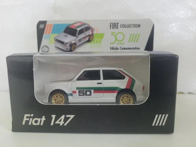 Carrinho de Ferro Fiat 147 Collection 50 anos