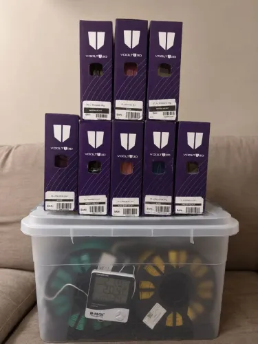 Kit de Filamentos PLA Voolt 3D - Mais de 15 carretéis!