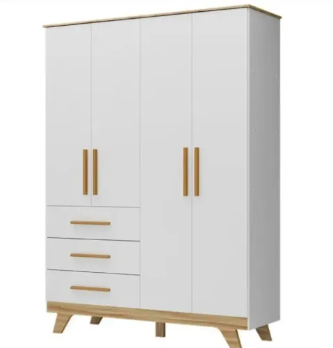 GUARDA ROUPA BRANCO 100%MDF INFANTIL