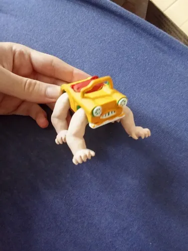Carro amarelo Sid Toy story