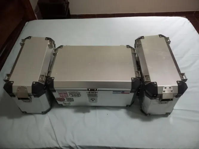 Kit baú para bmw 1200 com três pecas